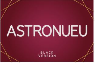 Astronueu Black: A Bold Sans Serif for Modern Branding