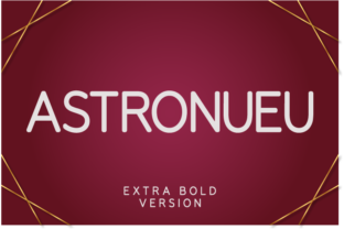 Astronueu Extra Bold for Modern Branding