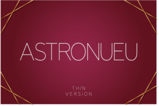 Astronueu Thin for Handmade Creations