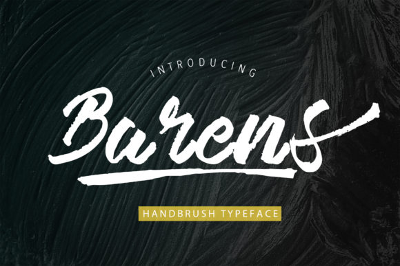 Barens: The Modern Handwritten Font That Elevates Your Campaigns