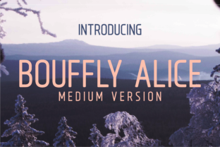 Bouffly Alice Medium: A Modern Sans Serif for Digital Marketing