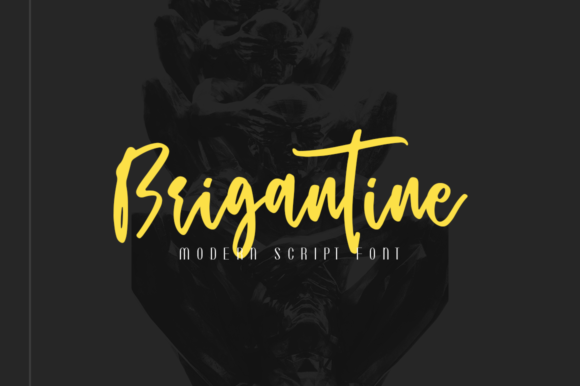 Brigantine Font for Handmade Creations