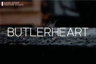 Butlerheart: A Modern Sans Serif Font for Digital Design