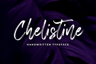 Chelistine: A Playful Script Font for Handmade Creations