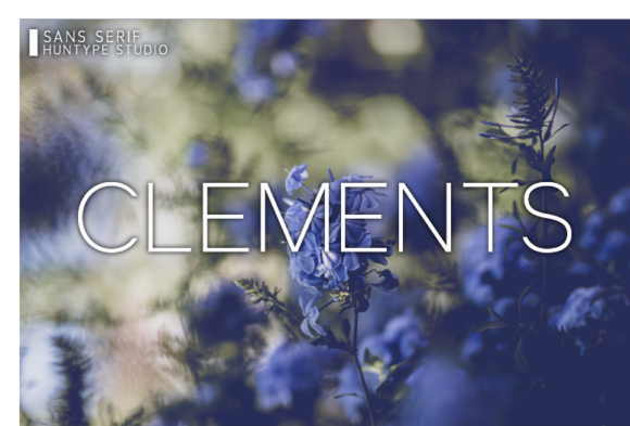 Clements Sans Serif for Modern Web Design