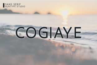 Cogiaye: A Modern Sans Serif Font for Small Business Branding