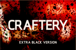 Craftery Extra Black Font for Modern Web Design