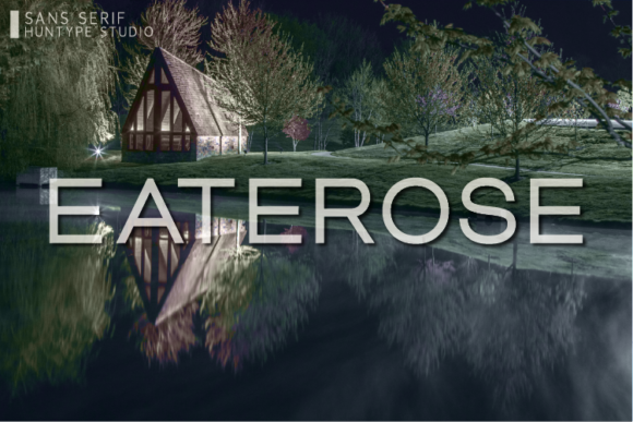 Eaterose: A Modern Sans Serif Font for Thoughtful Typography