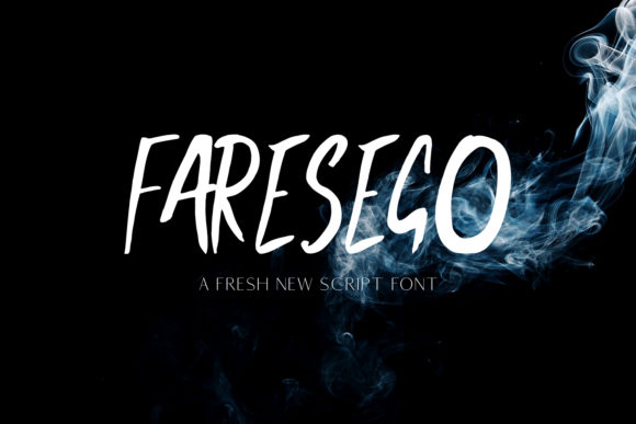 Faresego: A Modern Script Font for Digital Branding