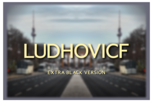 Ludhovicf Extra Black for Bold Brand Messaging