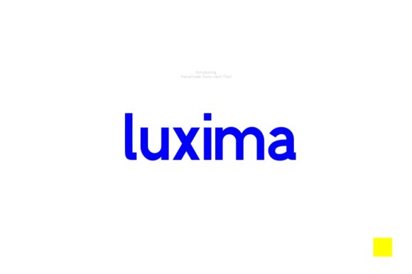 Luxima: A Modern Typeface for Clean and Stylish Editorial Design