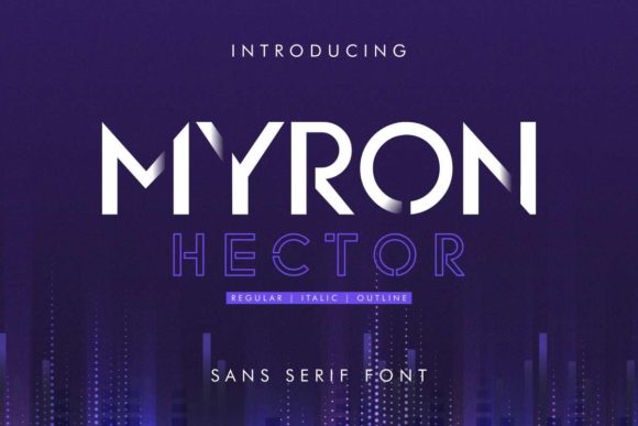Myron Hector: A Modern Sans Serif Font for Professional Branding