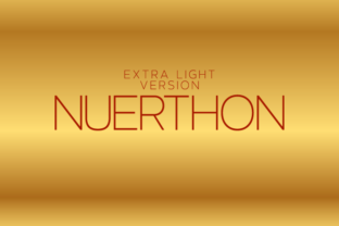 Nuerthon Extra Light for Modern Editorial Design