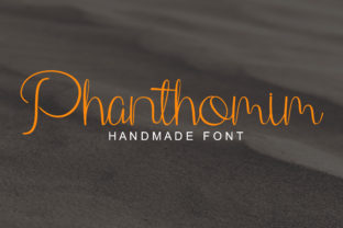 Phanthomim: A Script Font That Elevates Editorial Design