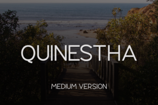 Quinestha Medium for Editorial Design