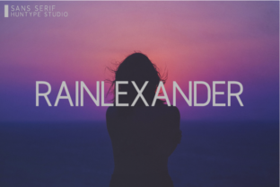 Rainlexander: A Versatile Sans Serif for Modern Design