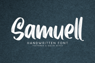 Samuell: A Modern Handwritten Font for Business Branding
