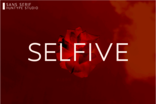 Selfive: A Modern Sans Serif Font for Digital Projects