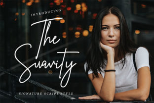 The Suavity: A Modern Handwritten Font for Craft Creations