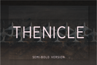 Thenicle Semi-Bold: A Font That Elevates Brand Identity