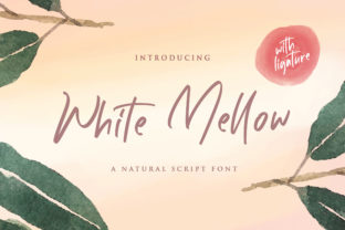 White Mellow: A Modern Script Font for Digital Branding