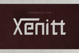 Xenitt: A Modern Sans Serif for Editorial Design